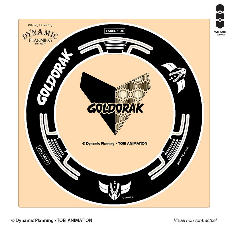 Goldorak - Adaptateur Mini-CD Noir - We Are Tokyo