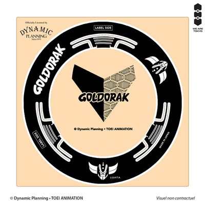 Goldorak - Adaptateur Mini-CD Noir - We Are Tokyo