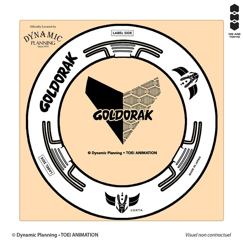 Goldorak - Adaptateur Mini-CD Blanc - We Are Tokyo