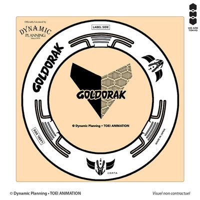 Goldorak - Adaptateur Mini-CD Blanc - We Are Tokyo