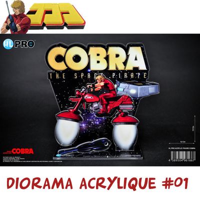 Cobra - Figurine Acrylic Diorama #01 - HL Pro Cobra - Figurine Acrylic Diorama #01 - HL Pro