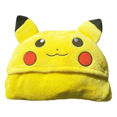 Pokémon - Couverture à capuche Pikachu 120 x 150 cm - Halantex