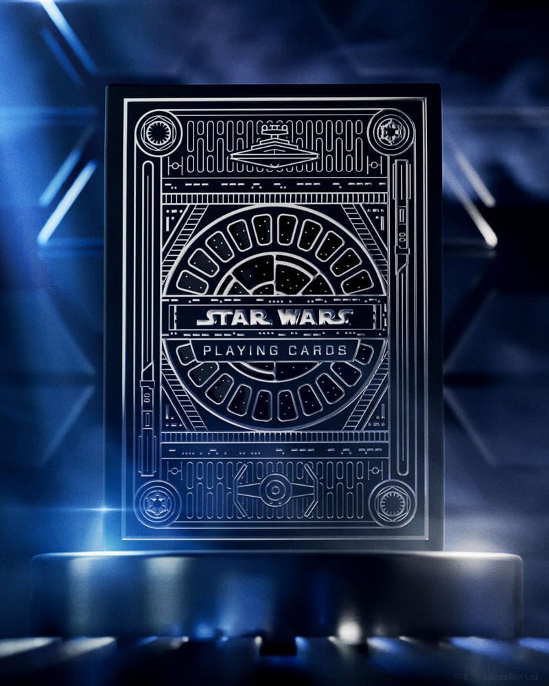 Star Wars - Jeu de cartes à jouer Silver Edition Dark Side - Theory11