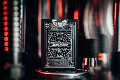 Star Wars - Jeu de cartes à jouer Silver Edition Dark Side - Theory11