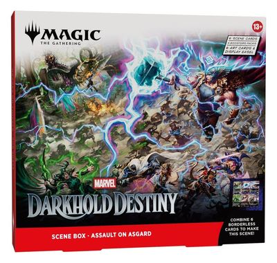 Magic the Gathering Marvel: Darkhold Destiny présentoir boîtes scéniques (4) *ANGLAIS* - Wizards of the Coast