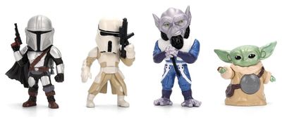 Star Wars - Pack 4 Mini-Figurines Wave 2 6,5 cm - Jada Toys