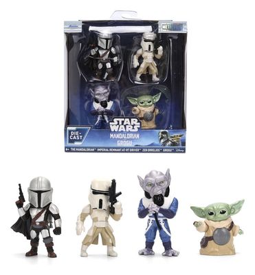 Star Wars - Pack 4 Mini-Figurines Wave 2 6,5 cm - Jada Toys