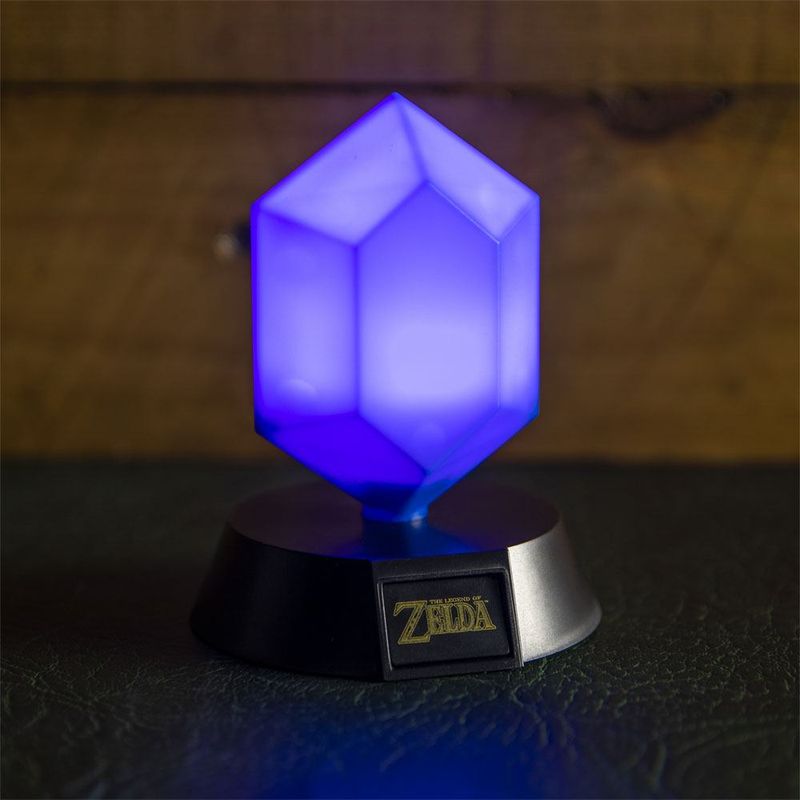 The Legend of Zelda - Veilleuse 3D Icon Blue Rupee 10 cm - Paladone Products