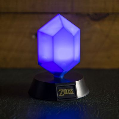The Legend of Zelda - Veilleuse 3D Icon Blue Rupee 10 cm - Paladone Products