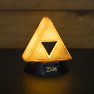 The Legend of Zelda - Veilleuse 3D Icon Gold Triforce 10 cm - Paladone Products