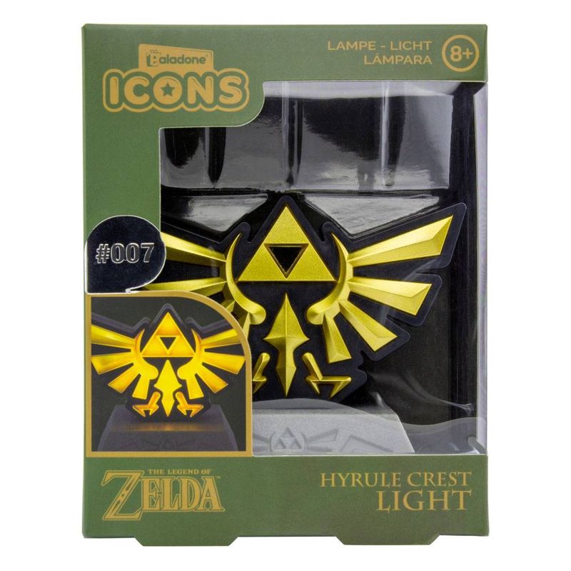 The Legend of Zelda - Veilleuse Icon Hyrule Crest - Paladone Products