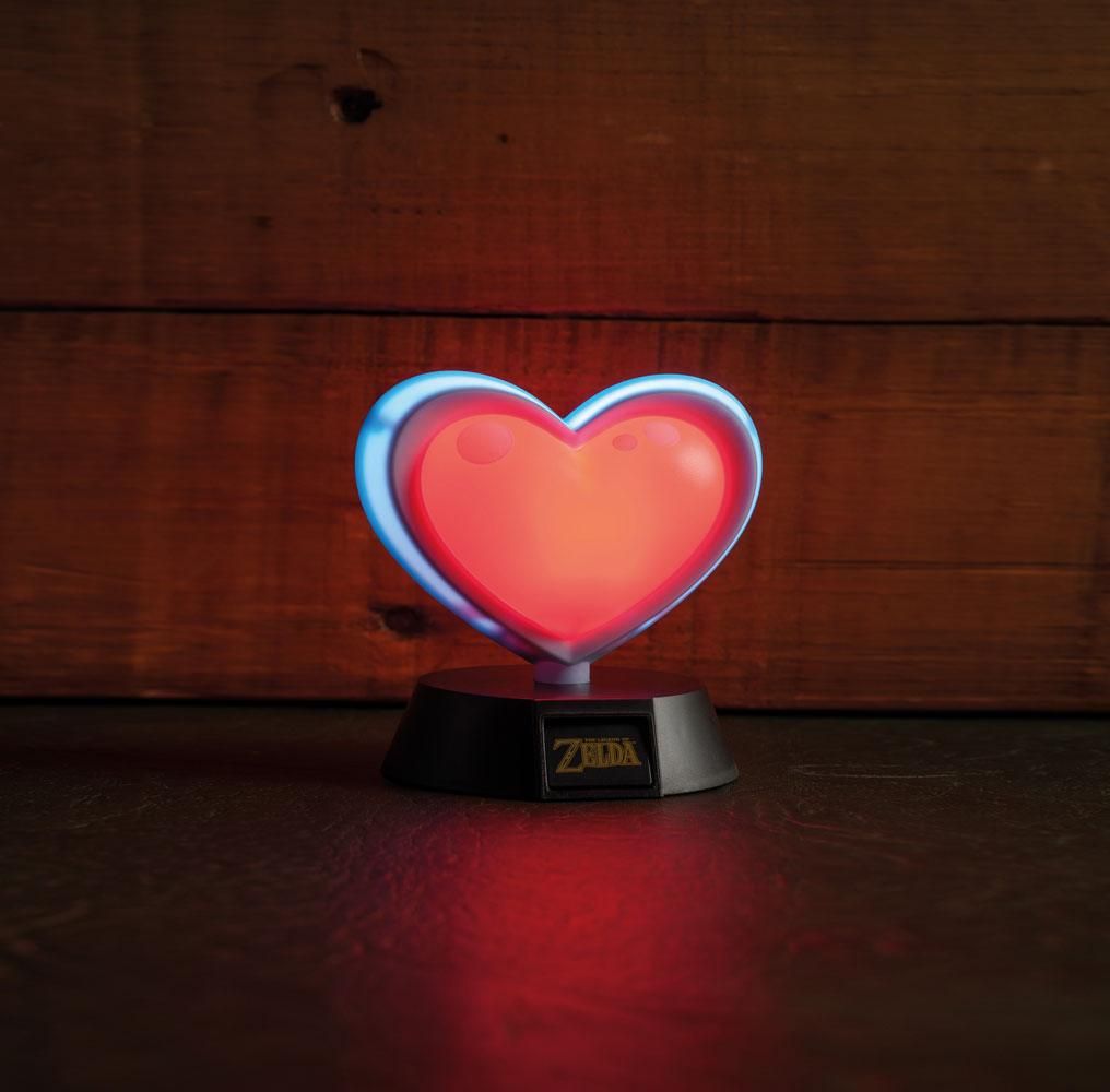 Legend of Zelda - Veilleuse 3D Heart Container 10 cm - Paladone Products