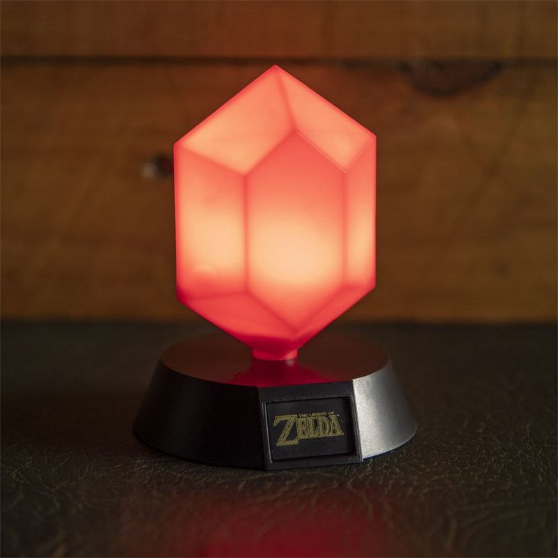 The Legend of Zelda - Veilleuse 3D Icon Red Rupee 10 cm - Paladone Products