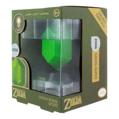 Legend of Zelda - Veilleuse 3D Green Rupee 10 cm - Paladone Products