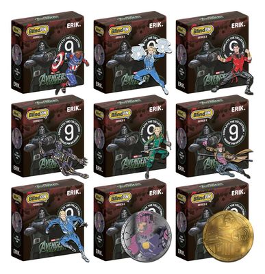 Marvel The Avengers Doomsday - Présentoir Mystery Pins Série 2 Blind-Box (24) - Grupo Erik