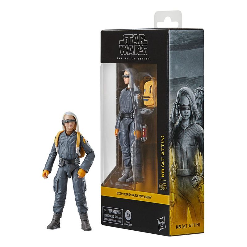 Star Wars: Skeleton Crew - Figurine Black Series KB (At Attin) 15 cm - Hasbro