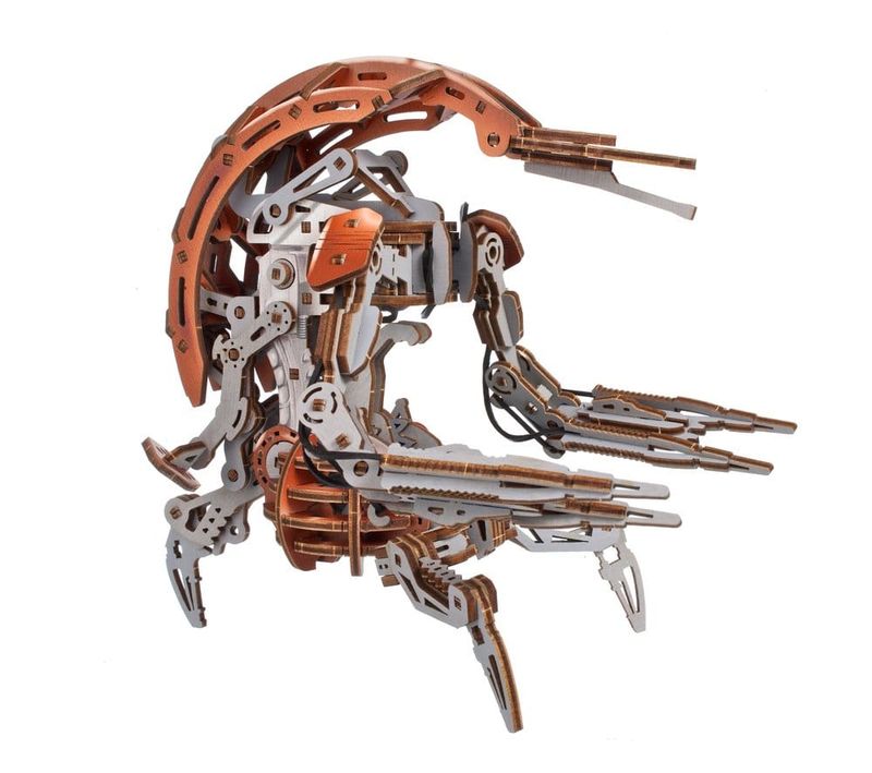 Star Wars - Maquette en bois Droideka - Ugears Star Wars - Maquette en bois Droideka - Ugears