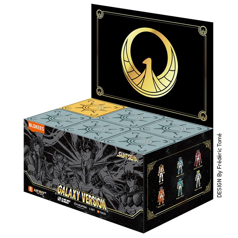Saint Seiya - Coffret 6 boites Galaxy Version Special Edition Id9 - Blokees