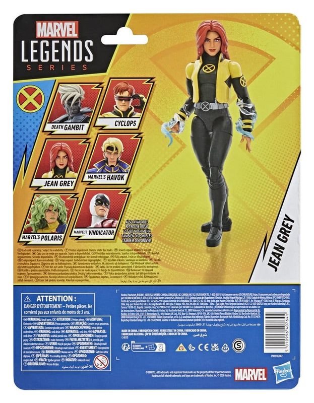 X-Men '97 Marvel Legends - Figurine Jean Grey 15 cm - Hasbro