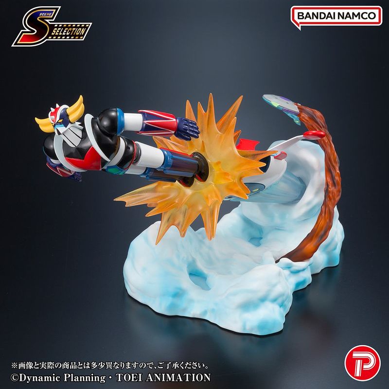 Goldorak - Diorama Scene Selection 04 Grendizer Battle In The Skies 14 cm - Plex