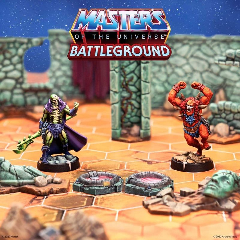 Masters of the Universe: Battleground - Jeu de figurines Wave 1: Evil Warriors Faction *FRANÇAIS* - Archon Studio
