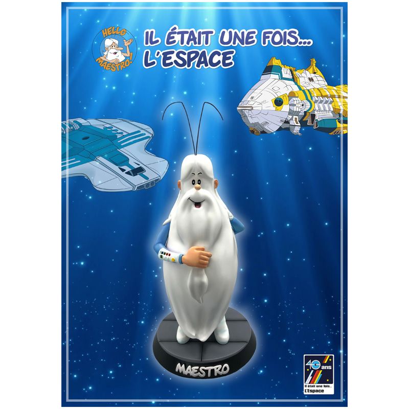 Il Etait Une Fois L'Espace - Statue Resine Maestro 29cm Edition Costume Bleu 100ex - CFR Studios