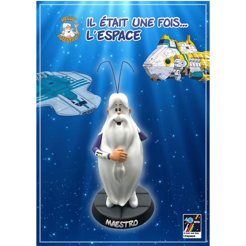 Il Etait Une Fois L'Espace - Statue Resine Maestro 29cm Edition Costume Violet 300ex - CFR Studios
