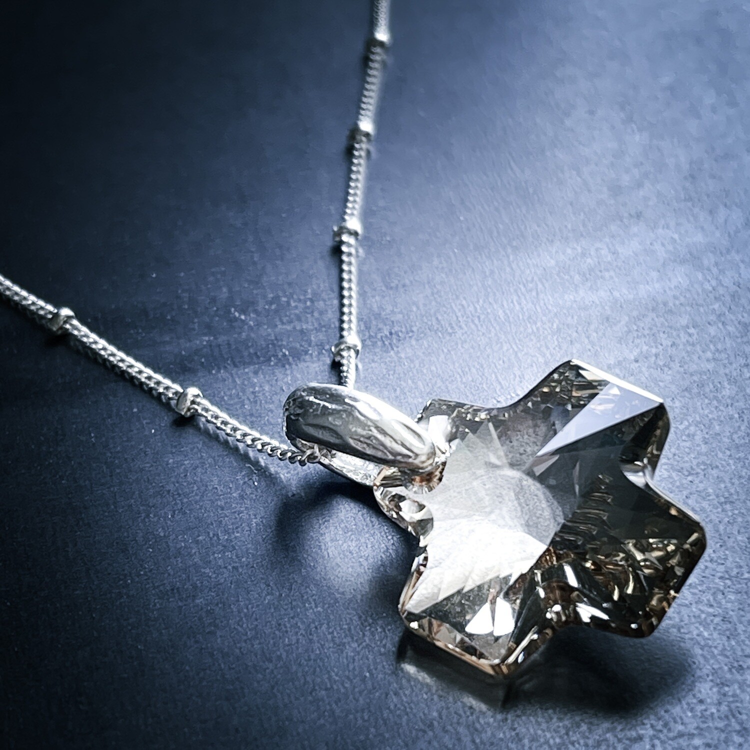 Collar de Mujer con cadena de Plata 925.