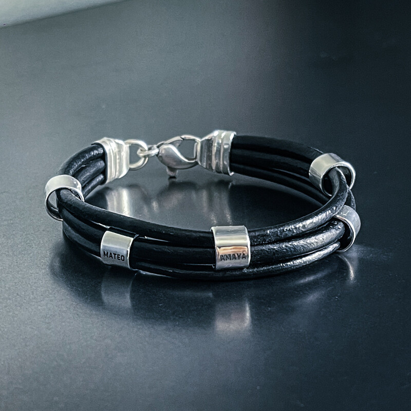 Pulsera de cuero HANS
