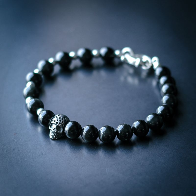 Pulsera obsidianas REVOLTED