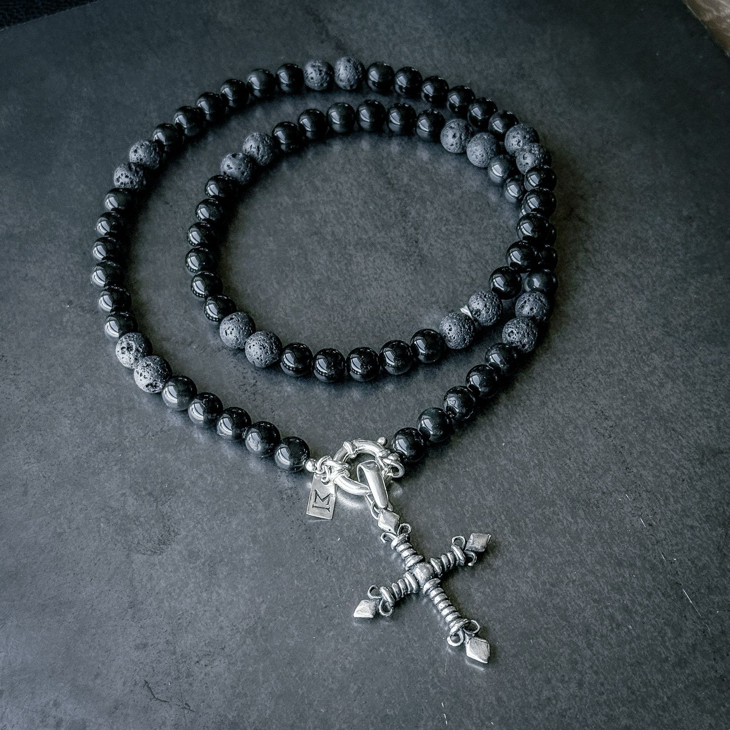 Collar obsidianas BLACKSENCE