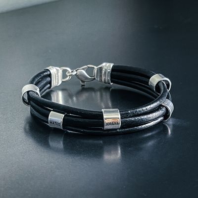 Pulsera Cuero FAUSTO