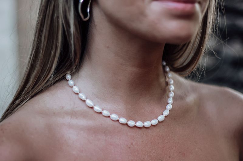 PERLAS DE RÍO. Plata 925. Diseños de autor.