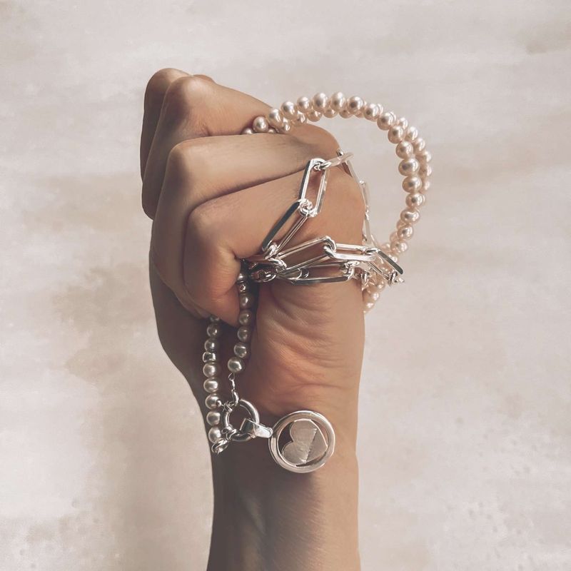 CADENAS PLATA MUJER