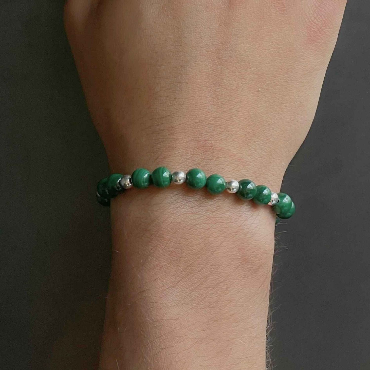 Pulsera malaquitas DISTINCT RW