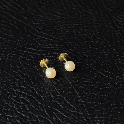 Aros de Perlas cultivadas