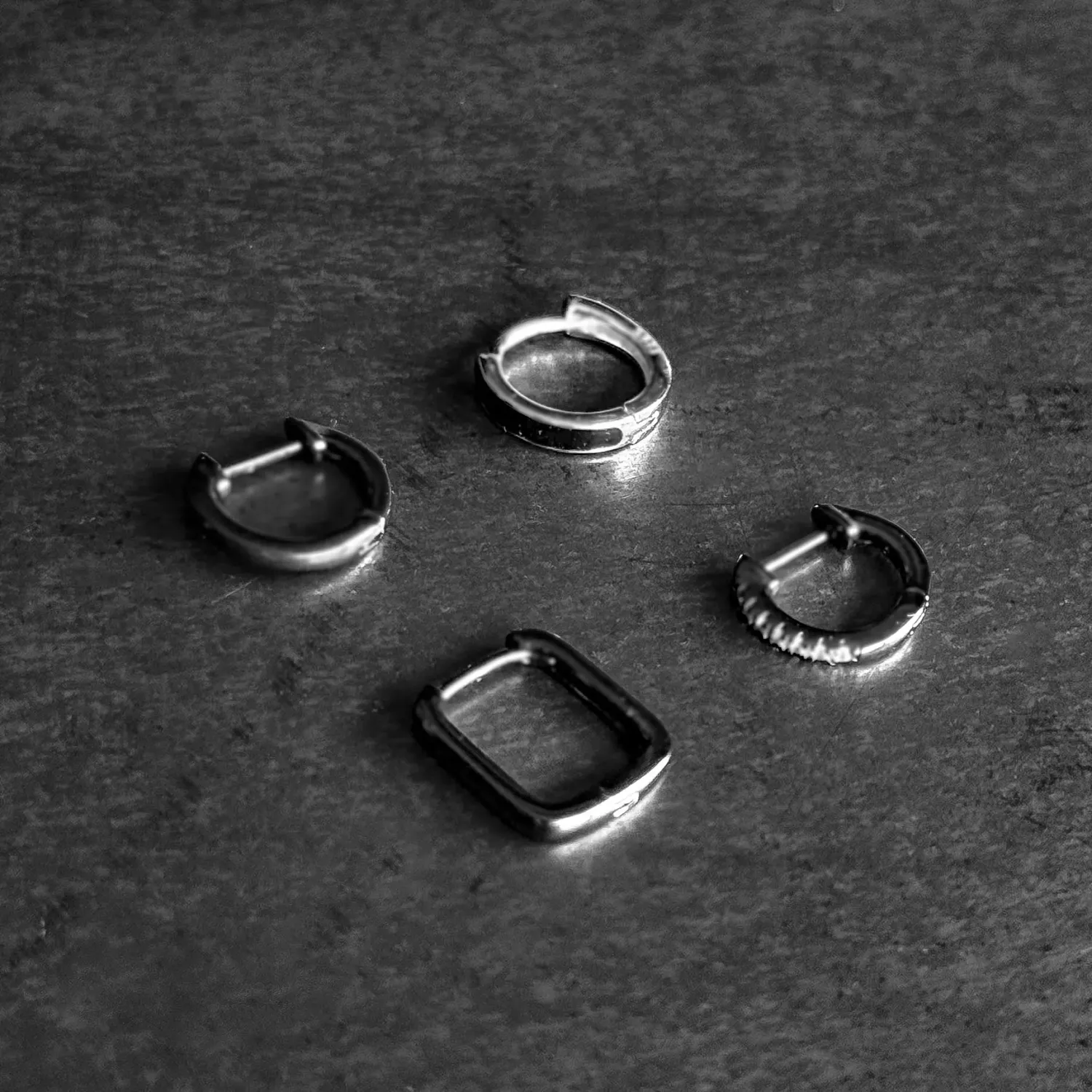 Pack de aros ALL IN BLACK