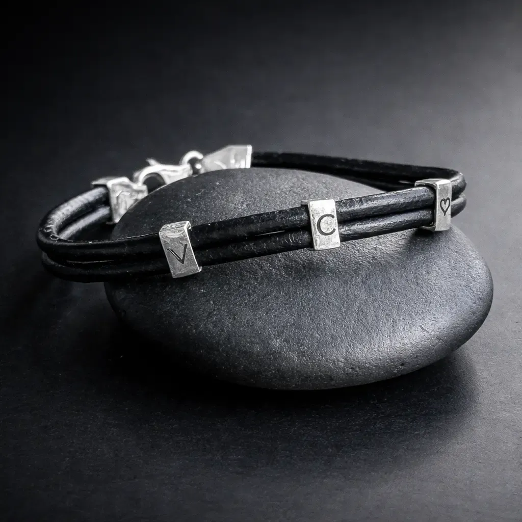 Pulsera Cuero QUINQUELA