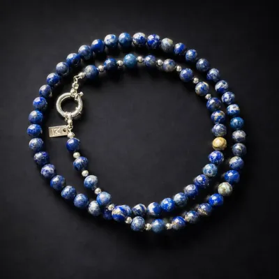 Collar Lapislazuli TRIBAL