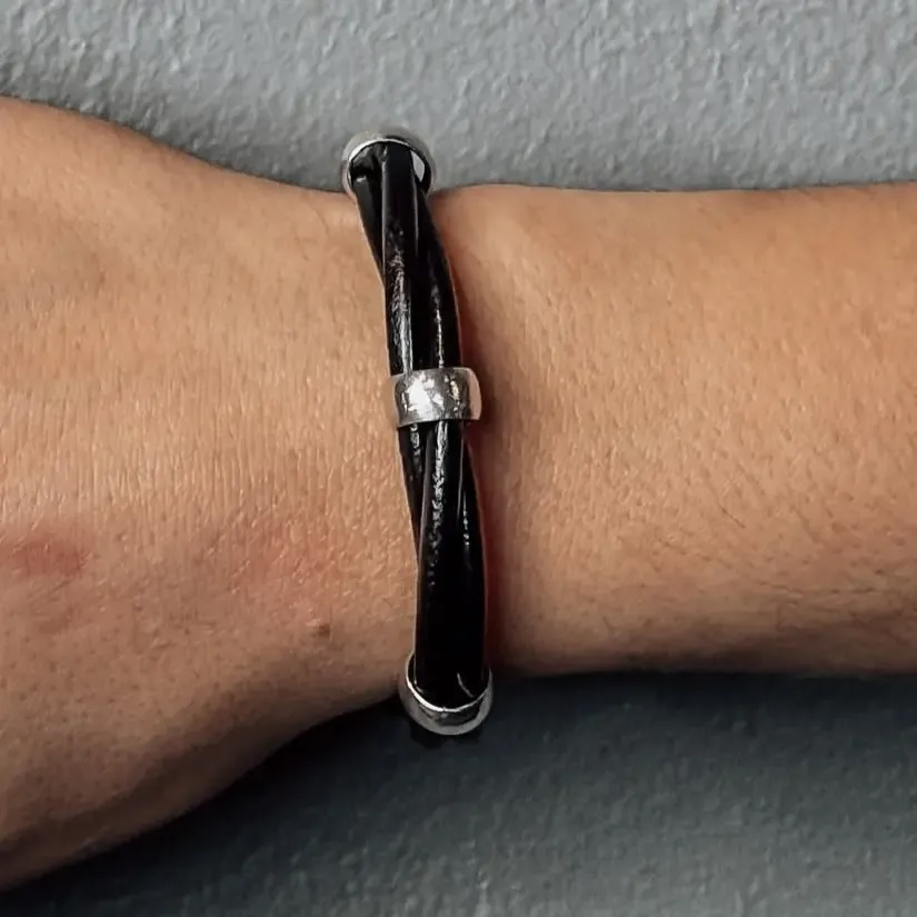 Pulsera Cuero ATAHUALPA