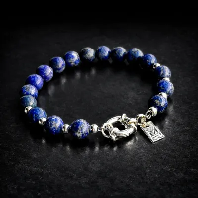 Pulsera lapislázuli TRIBAL