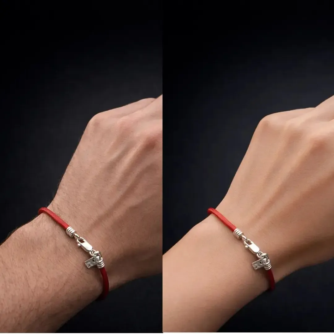 Pulsera Cuero RED