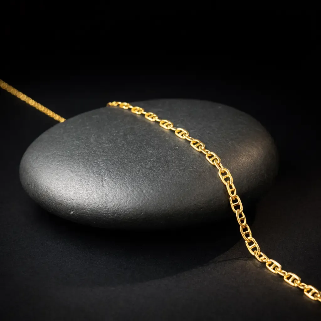 Cadena Hermes Oro 18k