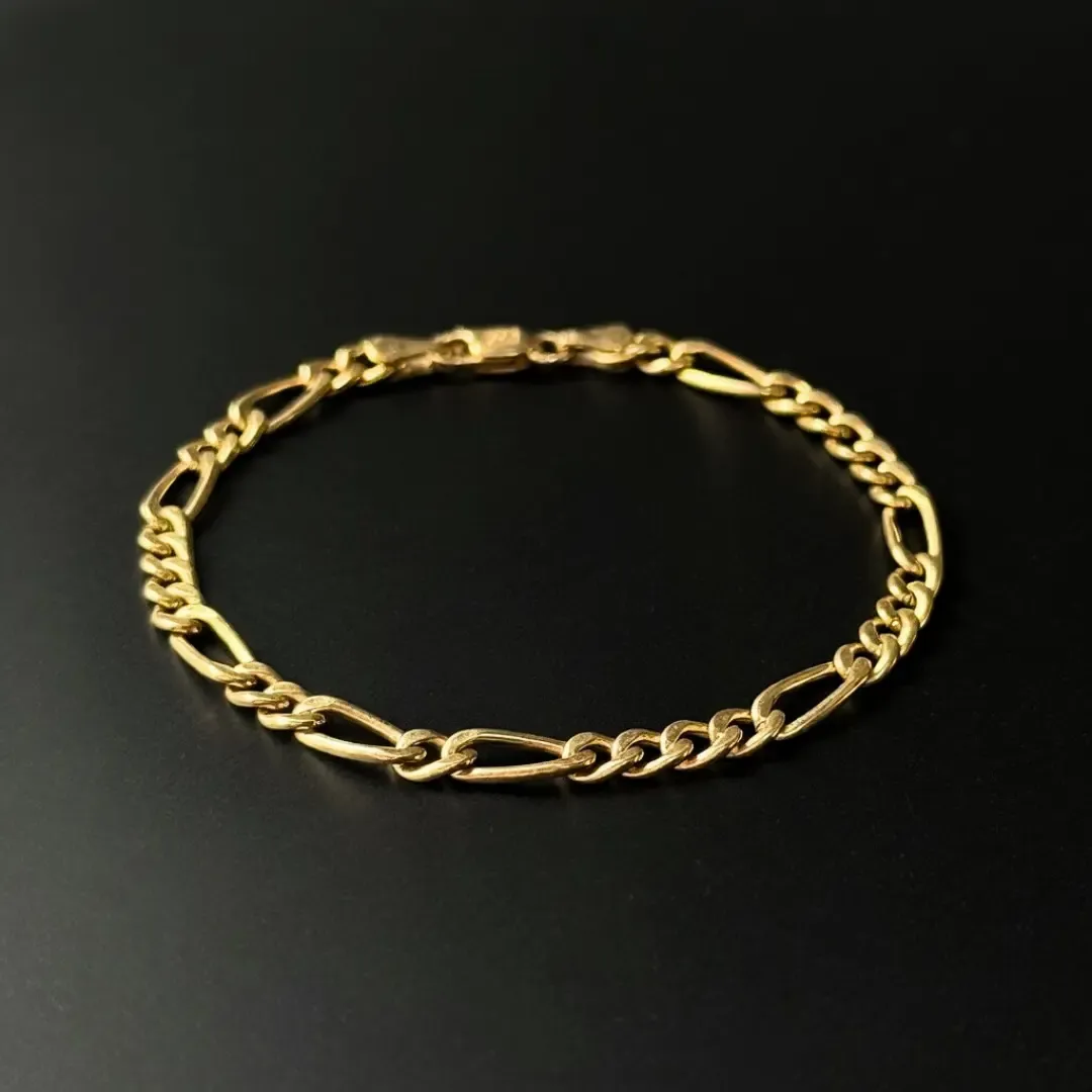 Pulsera FIGARO oro 18k
