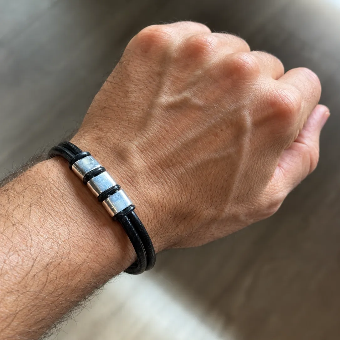 Pulsera cuero HAKON
