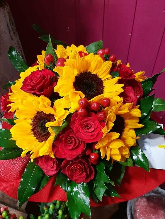 Rose e Girasoli