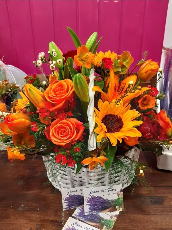 CESTINO ORANGE / ORANGE BASKET