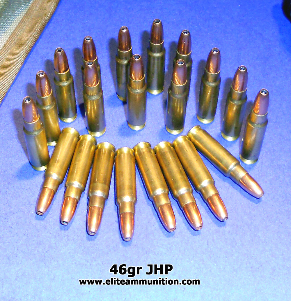46gr JHP Hunting Round for Small to Medium Size Game
