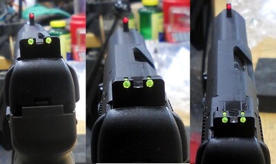 EA USG Fiber Optic Adjustable Sights