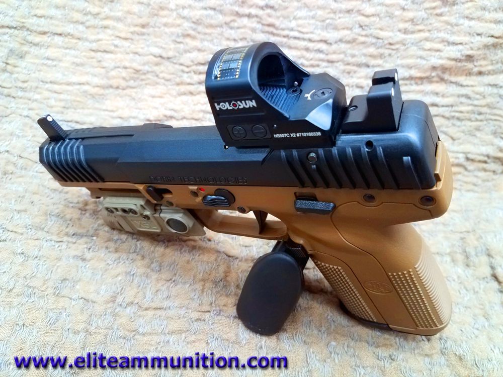DT-CAOS | FN Five-seveN® MK2 Compatible Red Dot Mounting System by Dorin Technologies